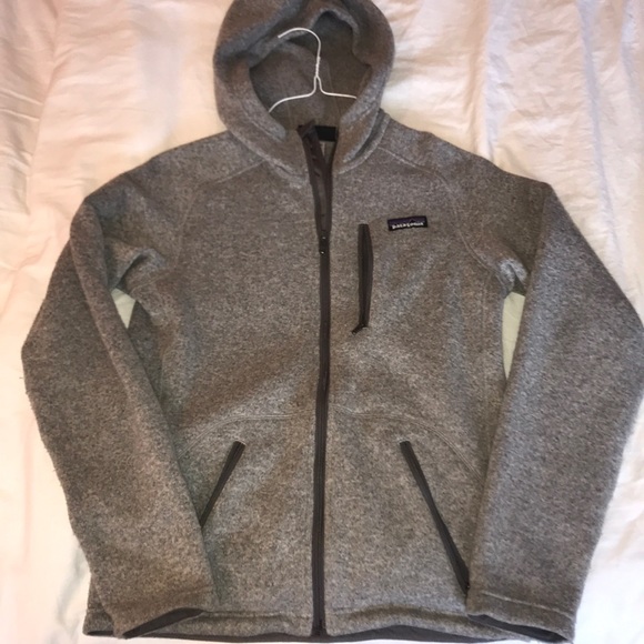 patagonia gray hoodie